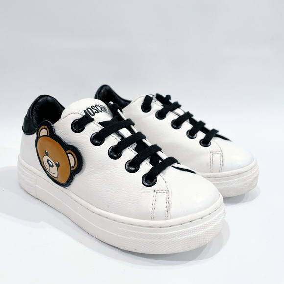 Moschino Kids Teddy Bear Sneakers | toddler girl Size 10 SEND OFFERS - Picture 10 of 11